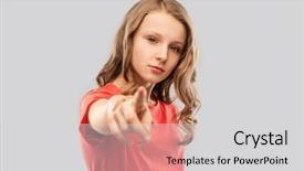  Presentation with red grey - Amazing presentation theme having censure - accusing gesture and people concept backdrop and a light gray colored foreground