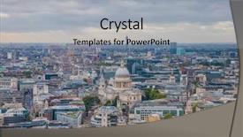  Presentation with paul - Amazing slide deck having center - view on st paul backdrop and a light gray colored foreground