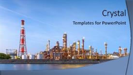  Presentation with 1930s - PPT theme enhanced with center for the chemical background and a light blue colored foreground