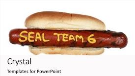  Presentation with 4th july - Colorful presentation enhanced with centinnial - 4th of july hot dog backdrop and a white colored foreground