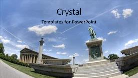  Presentation with nashville - Beautiful slides featuring centinnial - parthenon in centennial park nashville backdrop and a light blue colored foreground