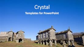  Presentation with called to ministry - Amazing slide set having centinnial - typical stone corn driers called backdrop and a teal colored foreground