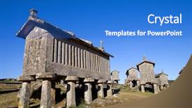  Presentation with biomass corn - Beautiful slide deck featuring centinnial - typical stone corn driers called backdrop and a cobalt blue colored foreground