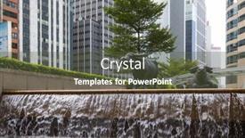  Presentation with hong kong stock market - Colorful PPT theme enhanced with central-hong-kong-16-september backdrop and a tawny brown colored foreground