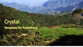  Presentation with central america - Slide deck enhanced with central salento colombia south america background and a tawny brown colored foreground