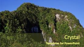  Presentation with central america - Slide set consisting of central salento colombia south america background and a tawny brown colored foreground