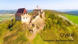  Presentation with renaissance - Audience pleasing PPT layouts consisting of century adjusted in the renaissance backdrop and a gold colored foreground