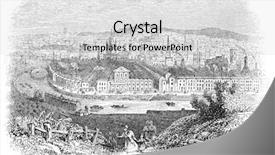  Presentation with bristol - Beautiful PPT theme featuring century engraving from the penny backdrop and a light gray colored foreground