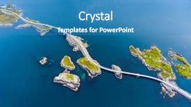  Presentation with road construction - Amazing presentation design having century the road classified backdrop and a teal colored foreground