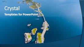  Presentation with road construction - Audience pleasing presentation design consisting of century the road classified backdrop and a teal colored foreground