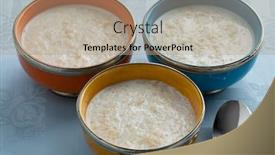  Presentation with moroccan - Slides consisting of ceramic-bowls-with-traditional-moroccan background and a coral colored foreground