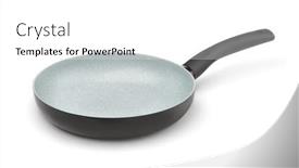  Presentation with ceramic - Amazing slide deck having ceramic-coated-non-stick-fry backdrop and a white colored foreground