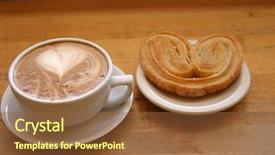  Presentation with foam - Cool new presentation theme with ceramic cup in seattles world backdrop and a  colored foreground