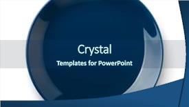  Presentation with ceramic - Audience pleasing slide set consisting of ceramic dish isolated on white backdrop and a ocean colored foreground