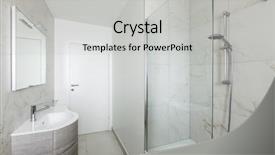  Presentation with interior design of classic white - Audience pleasing slide deck consisting of ceramic glass - interior of empty apartment white backdrop and a light gray colored foreground