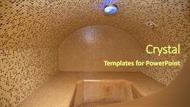  Presentation with roman style - Presentation theme enhanced with ceramic tile in roman background and a tawny brown colored foreground