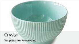  Presentation with supr new bike - Amazing PPT theme having ceramic vessels - new ceramin empty bowl isolated backdrop and a  colored foreground