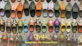  Presentation with clay - Slide deck having ceramic vessels - souvenirs made of clay background and a violet colored foreground