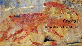  Presentation with rock - Presentation design featuring cerca grande - matozinhos mg brazil background and a red colored foreground