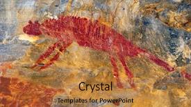  Presentation with rock - Slide set enhanced with cerca grande - matozinhos mg brazil background and a gold colored foreground