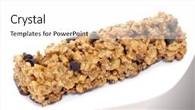  Presentation with cereal - Beautiful theme featuring cereal bar on a white backdrop and a white colored foreground