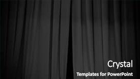  Presentation with curtain - Amazing presentation theme having ceremony - black curtain background open backdrop and a dark gray colored foreground