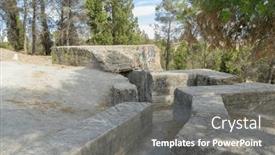  Presentation with resilience - PPT theme having cerro-de-los-ngeles-enduring and a gray colored foreground