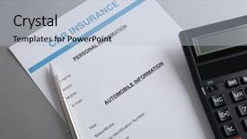  Presentation with ford car - Audience pleasing presentation design consisting of certificate security - car insurance form calculator backdrop and a light blue colored foreground