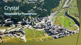  Presentation with refuge - PPT layouts enhanced with cervinia-seen-from-carrel-refuge background and a  colored foreground