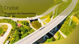  Presentation with energy source - Slide set consisting of ceske-udoli-reservoir-on-radbuza background and a gold colored foreground