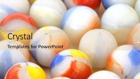  Presentation with marble - Beautiful PPT theme featuring cg - it is a macro backdrop and a coral colored foreground