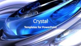  Presentation with blue and silver birthday - Audience pleasing PPT theme consisting of cgi - blue silver metall backdrop and a cobalt blue colored foreground