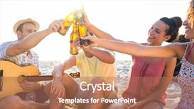  Presentation with group dairy fruit desserts - Amazing slide set having ch - group of friends having fun backdrop and a  colored foreground