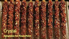  Presentation with red chilli - Amazing PPT layouts having ch - red chilli pepper ristras hang backdrop and a  colored foreground