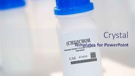  Presentation with alcohol white - PPT theme enhanced with ch3-2choh-isopropyl-alcohol-2 background and a lemonade colored foreground