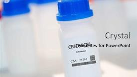  Presentation with packaging plastic - Slides featuring ch3cooch3-methyl-acetate-cas-79 background and a lemonade colored foreground