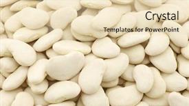  Presentation with beans - Colorful presentation theme enhanced with chad - butter beans lima beans background backdrop and a lemonade colored foreground