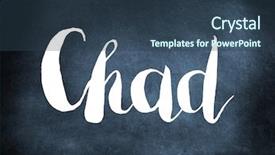  Presentation with blackboard - PPT layouts enhanced with chad written on a blackboard background and a  colored foreground