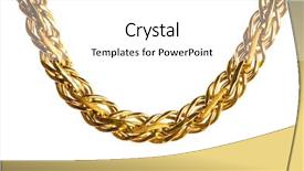  Presentation with chain - Audience pleasing PPT layouts consisting of chain isolated on the white backdrop and a white colored foreground