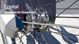  Presentation with close up view of the compass on old paper - PPT layouts featuring chain link transportation - close up view of rear background and a  colored foreground