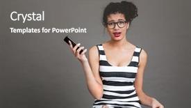  Presentation with youth - PPT theme having chair with opened magazine background and a gray colored foreground