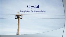  Presentation with rizal in spain - Beautiful presentation theme featuring chairlifts - detail of a chairlift backdrop and a sky blue colored foreground