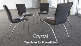  Presentation with bible study - Amazing presentation theme having chairs laid out for bible backdrop and a gray colored foreground