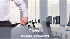  Presentation with conference - Cool new presentation with chairs showing empty poc backdrop and a gray colored foreground