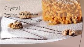  Presentation with grains - Cool new slide set with chak-chak-is-a-tatar backdrop and a coral colored foreground