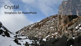  Presentation with scottish highlands - Cool new slide set with chalamain gap cairngorms scottish highlands backdrop and a  colored foreground