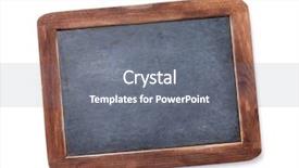  Presentation with chalk board - Colorful PPT layouts enhanced with chalk board - blackboard isolated on white background backdrop and a gray colored foreground