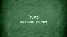  Presentation with chalk board - Presentation design enhanced with chalk board - green chalkboard blackboard great texture background and a ocean colored foreground