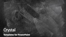  Presentation with chalk board - Theme enhanced with chalk rubbed out on blackboard background and a dark gray colored foreground
