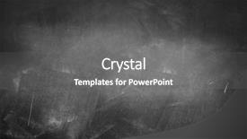  Presentation with laboratory chemical chalk - Audience pleasing slide set consisting of chalk rubbed out on blackboard backdrop and a gray colored foreground